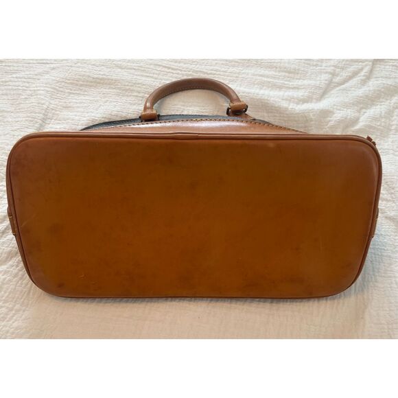 Louis Vuitton Alma PM Monogram Canvas Satchel Handbag Brown Vintage LV Top Handl - Picture 4 of 14